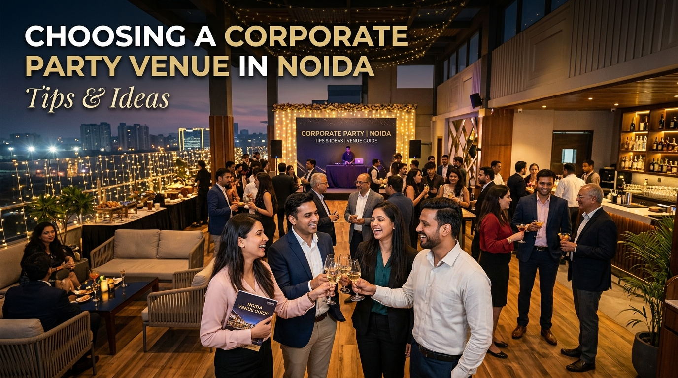 Choosing a Corporate Party Venue in Noida: Tips & Ideas